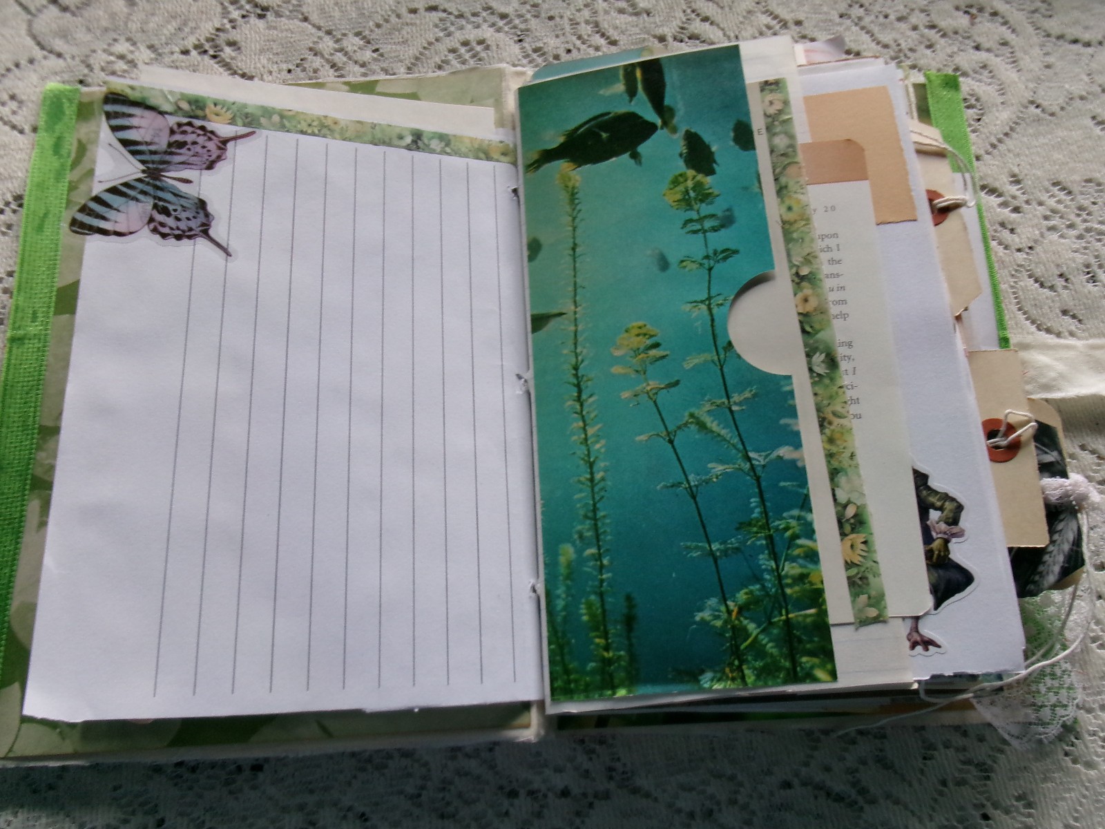JUNK JOURNAL SIZE 7″ X 10″ APPROX. 120 PAGES