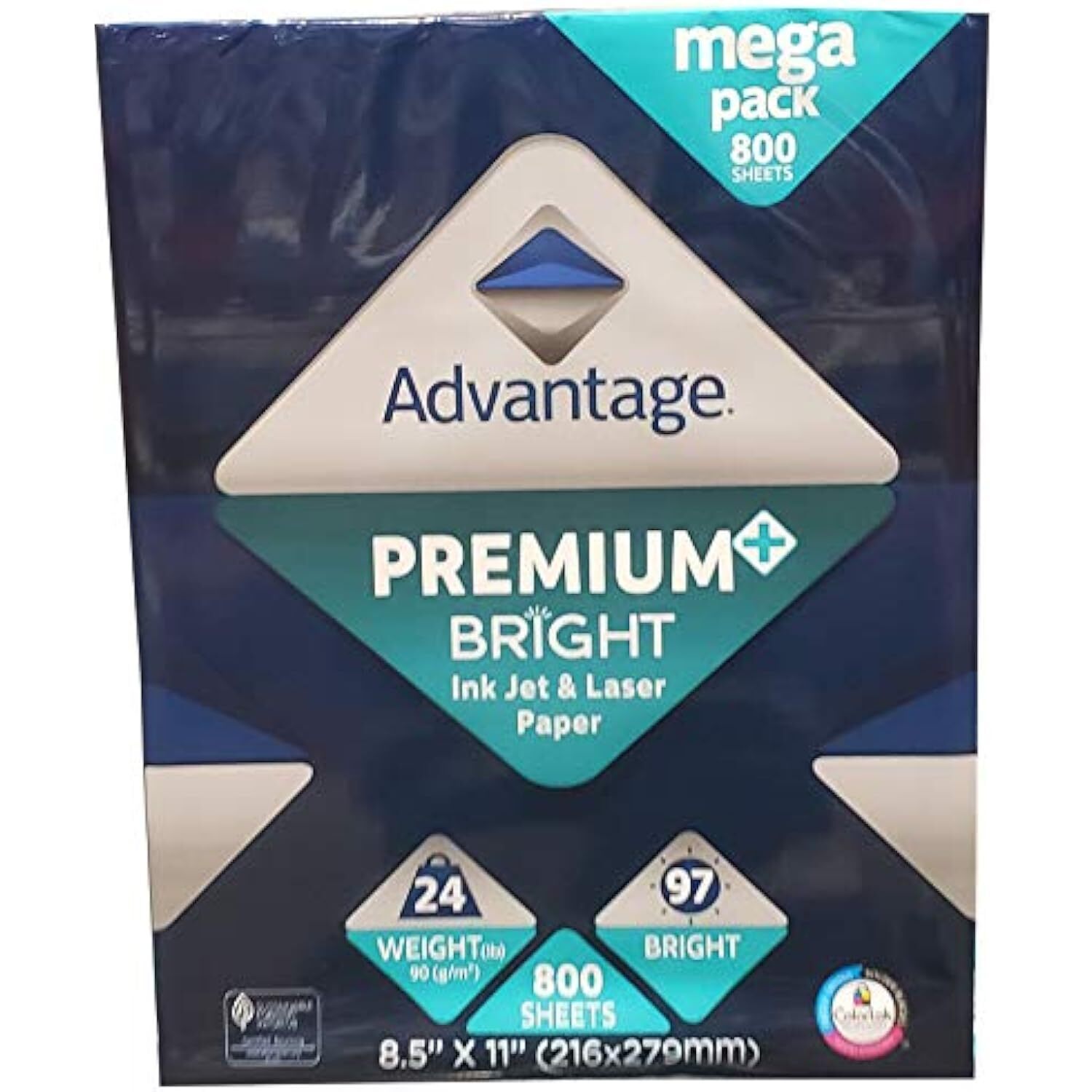 Advantage Multi Purpose Premium Bright Ink Jet & laser Paper 8.5” X 11″