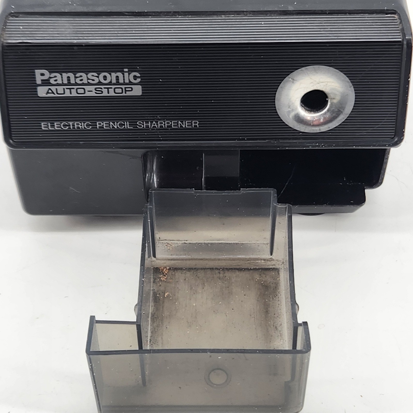 Panasonic KP-110 Electric Pencil Sharpener Vintage Auto Stop Made Japan Tested