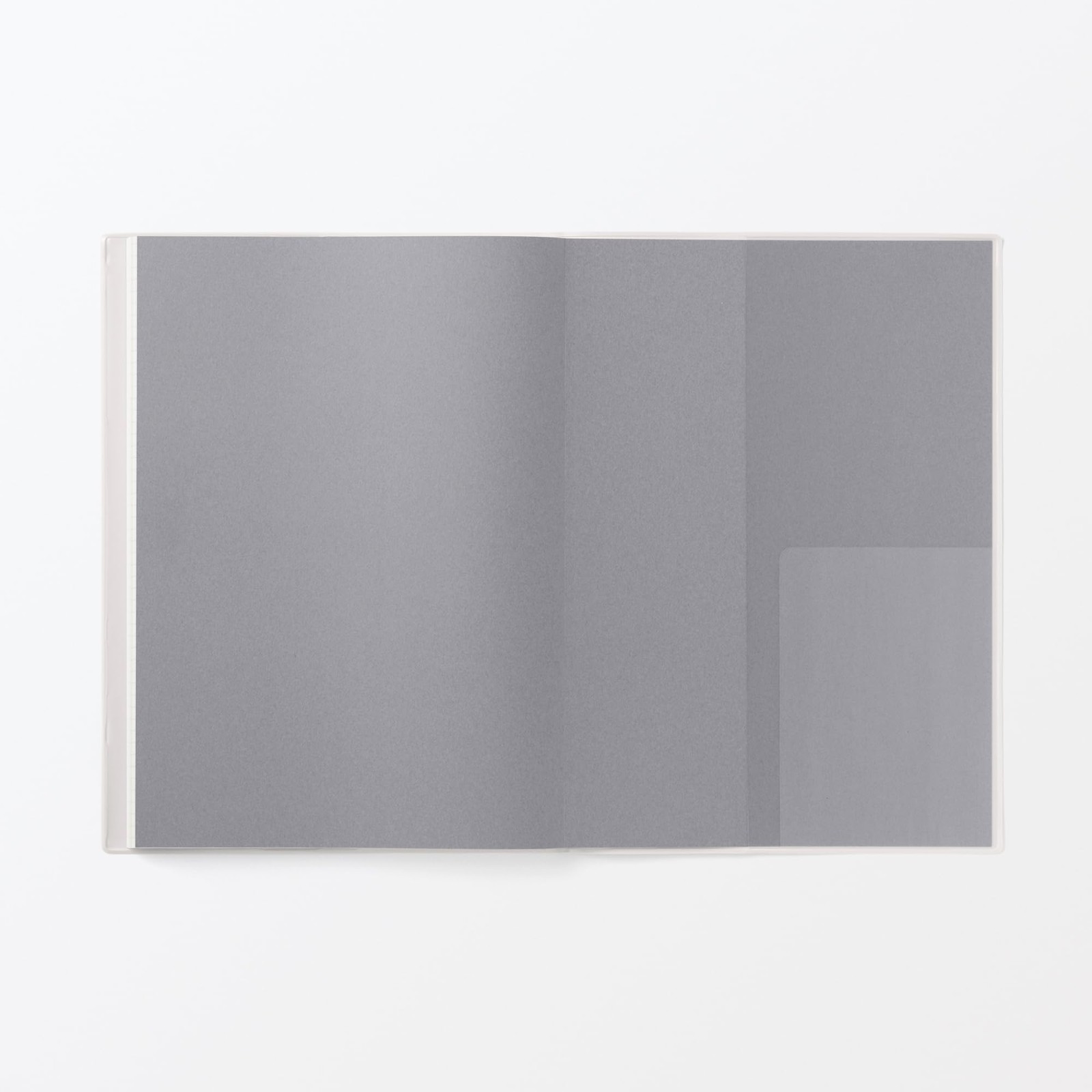 MUJI Planner 2026 Monthly/Weekly, Starting December 2025, B5, White Gray