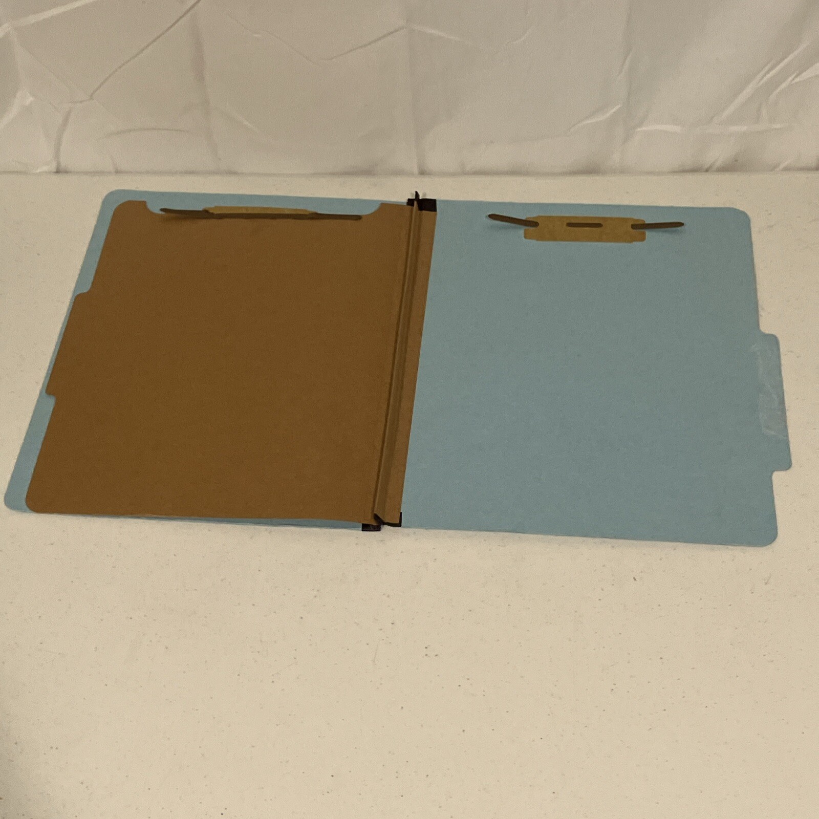 Blue Pressboard Classification Folder 1 Partition 4 Fastener TopTab 20 ct Office