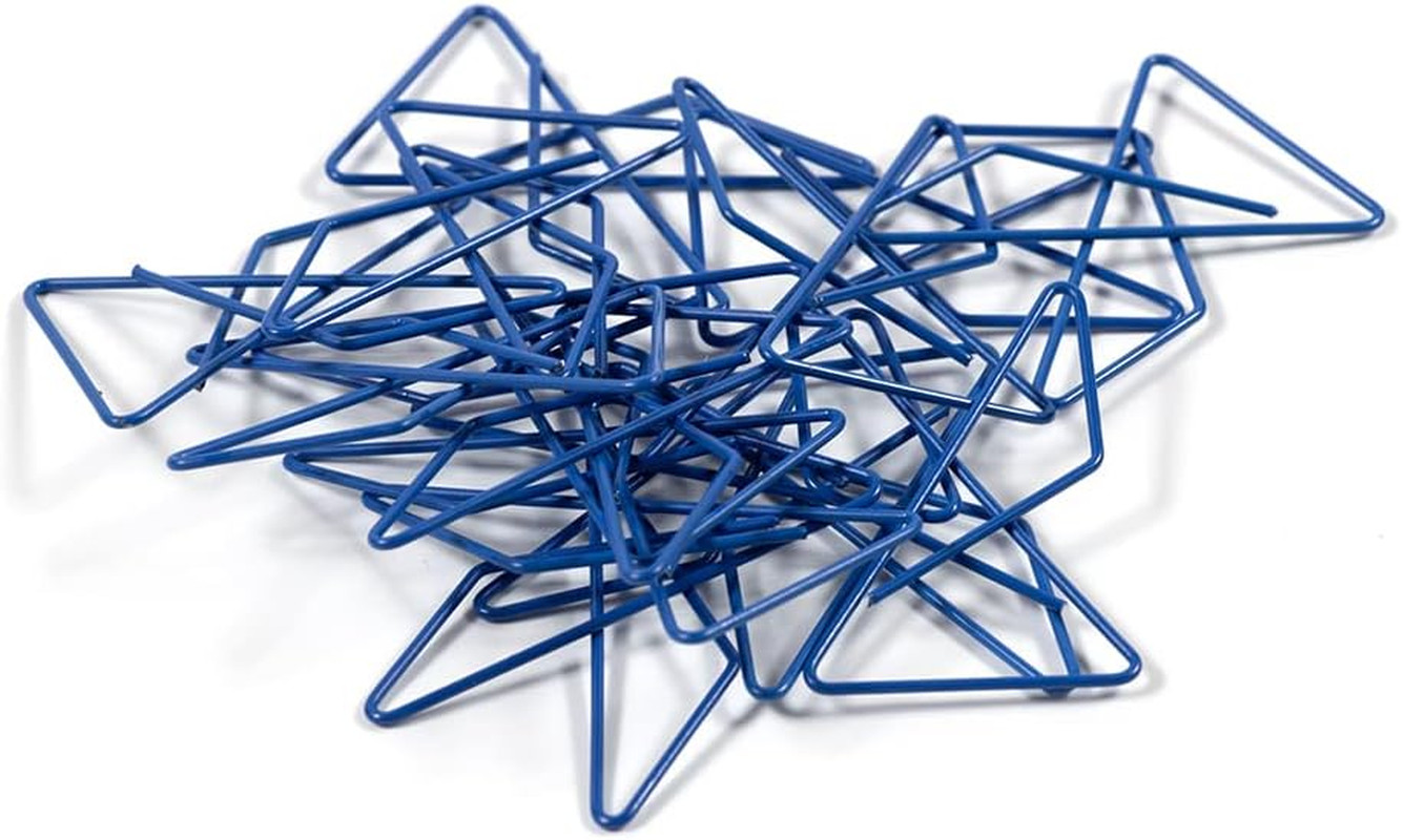 Colorful Butterfly Clips – Dark Blue Paperclips – 15/Pack