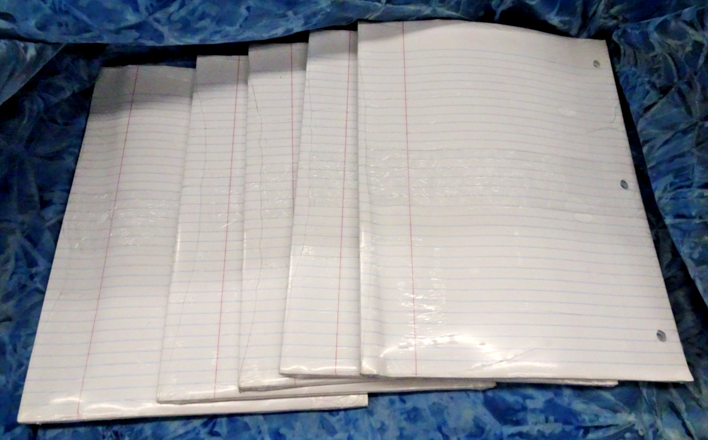 Loose Leaf Filler Paper College Ruled 500 Sheets 3-Hole Punched Binder Made USA