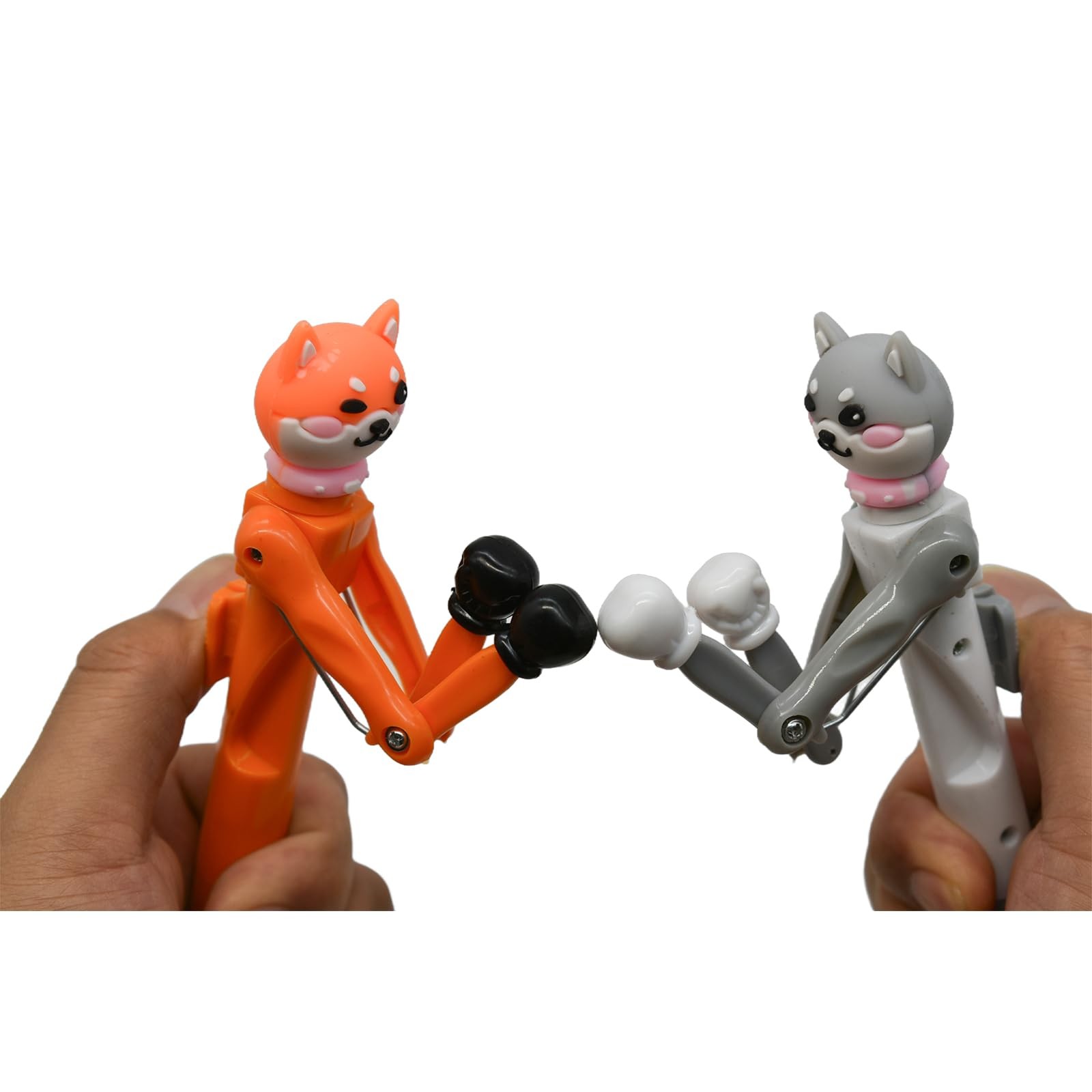 Lopenle 4 PCS Fun Boxing Cat Pens Cool Catty 1 Count (Pack of 4), Multicolor