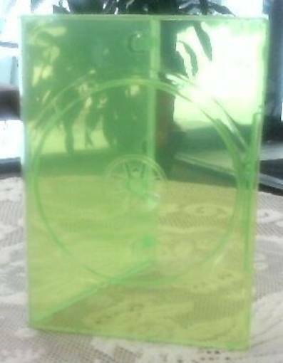5 Single XBOX DVD Case Boxes Transparent Light Green – BL73X