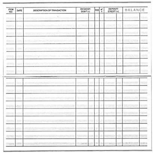 2025-2027 Checkbook Registers (12 Count) – Effortless Budgeting Made Easy
