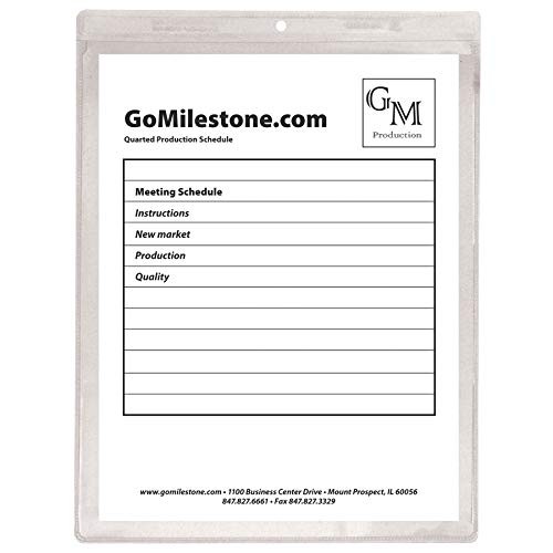 C-Line Vinyl Shop Ticket Holders, 9 x 12 Inches and 8.5 x 11 Inches, 50 per Box