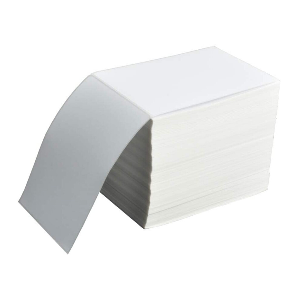 4×6 Fanfold Thermal Labels Direct Shipping Label for Zebra & Rollo Printers US