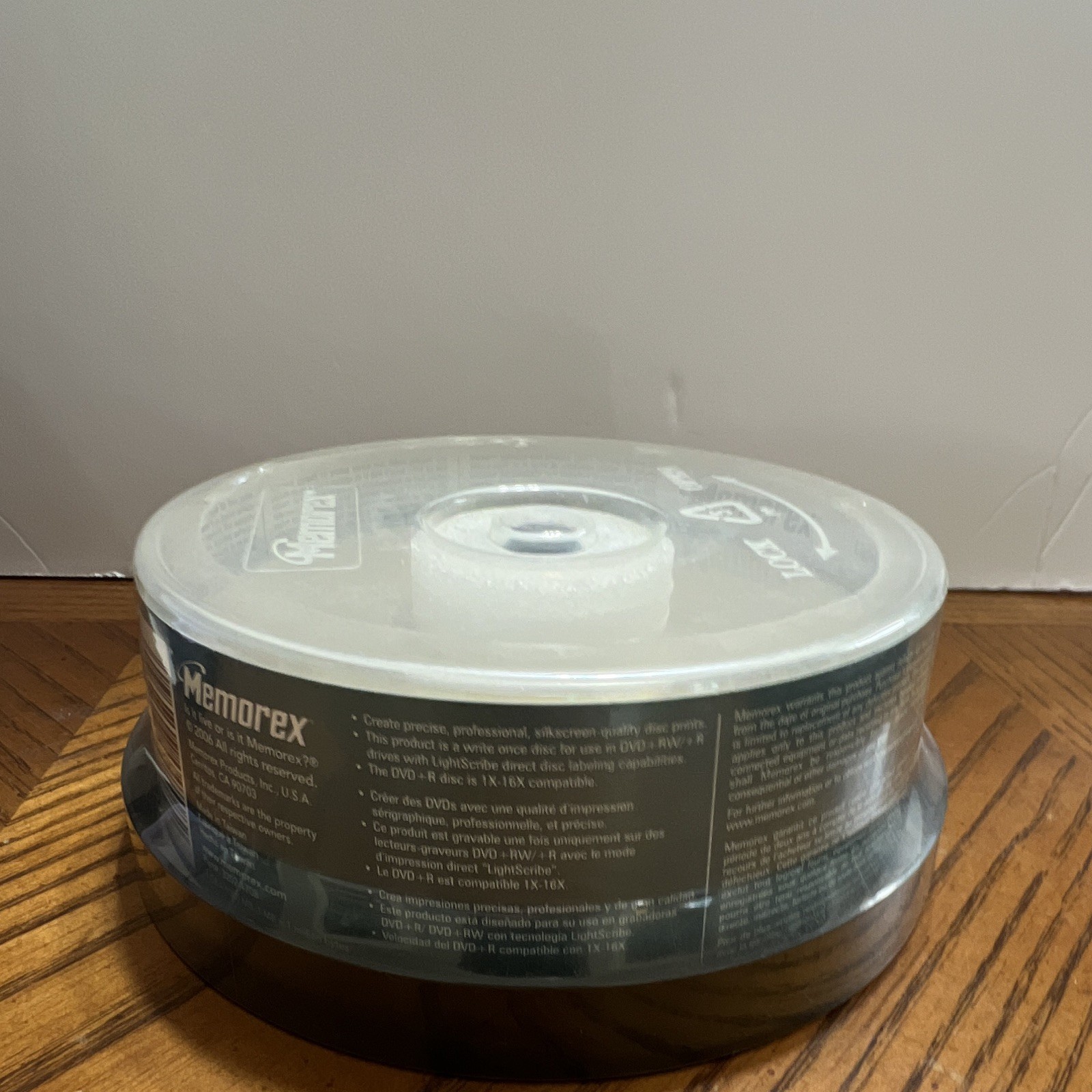 Memorex LightScribe DVD+R Recordable Discs 20-Pack Spindle 4.7GB 16X 120 Min New