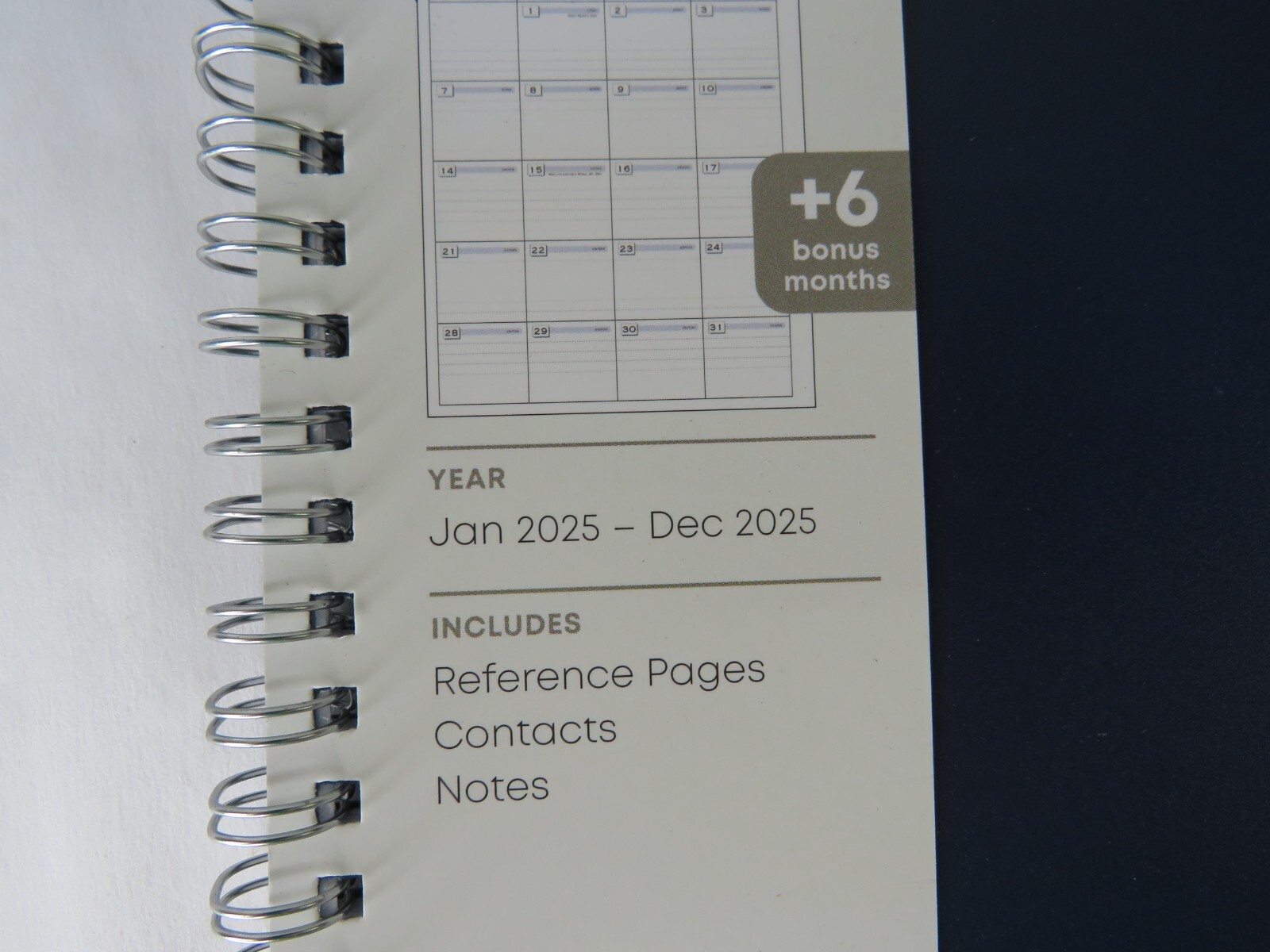 2 2025 Blue Sky Joselyn & Blue 8″ x 10″ Monthly Planner Planning calendar