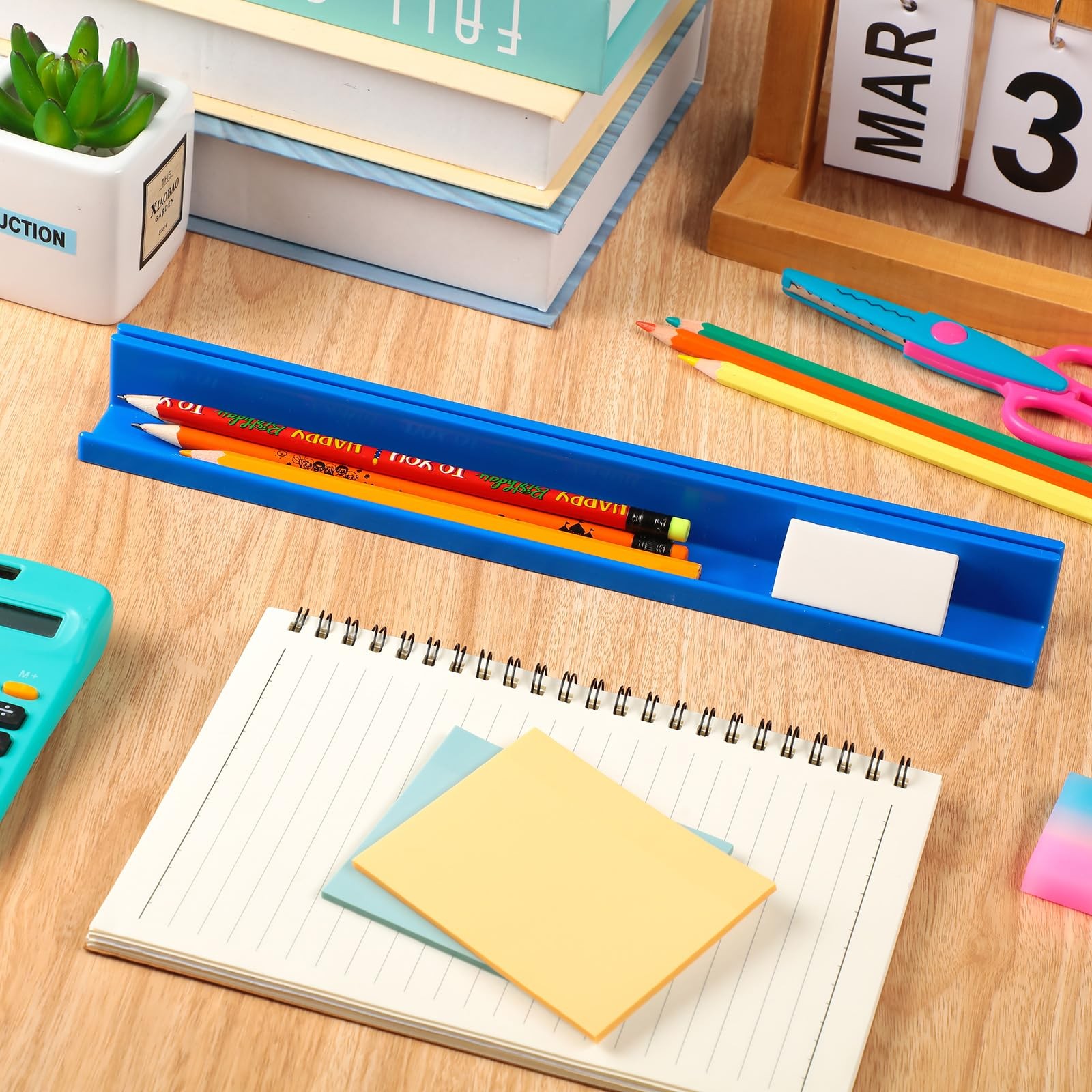 35 Pcs Classroom Desk Name Plates Holder for Student Index Cards Storage Kids…