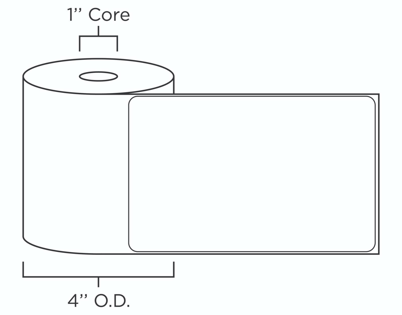 10 Rolls 4×6 Direct Thermal Shipping Labels – 250 per roll – 2500 labels