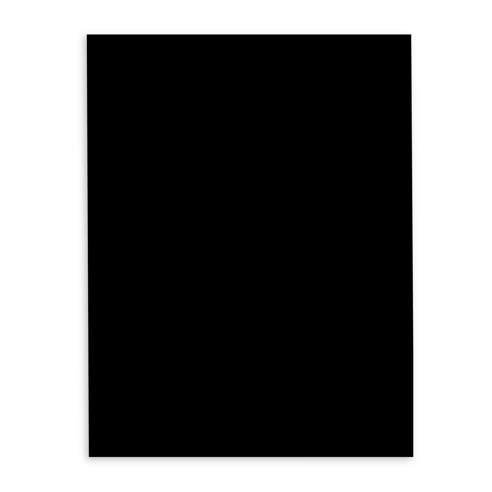 24lb Eclipse Black Colored Paper 8.5×11 Acid Free 500 Sheets Printing Paper