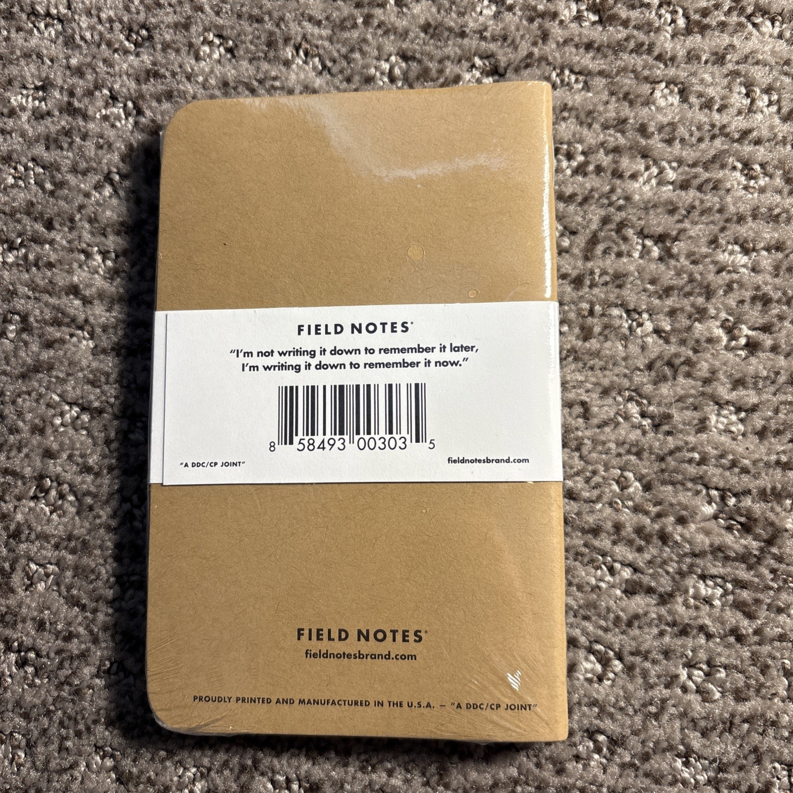 Field Notes Mixed 3-Pack Memo Notebooks Set NEW Sealed Package