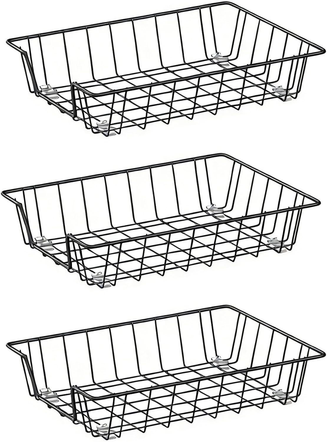 Gawerk Letter Desk Tray Organizer, A4 File Tray Magazine Files Storage Basket Or