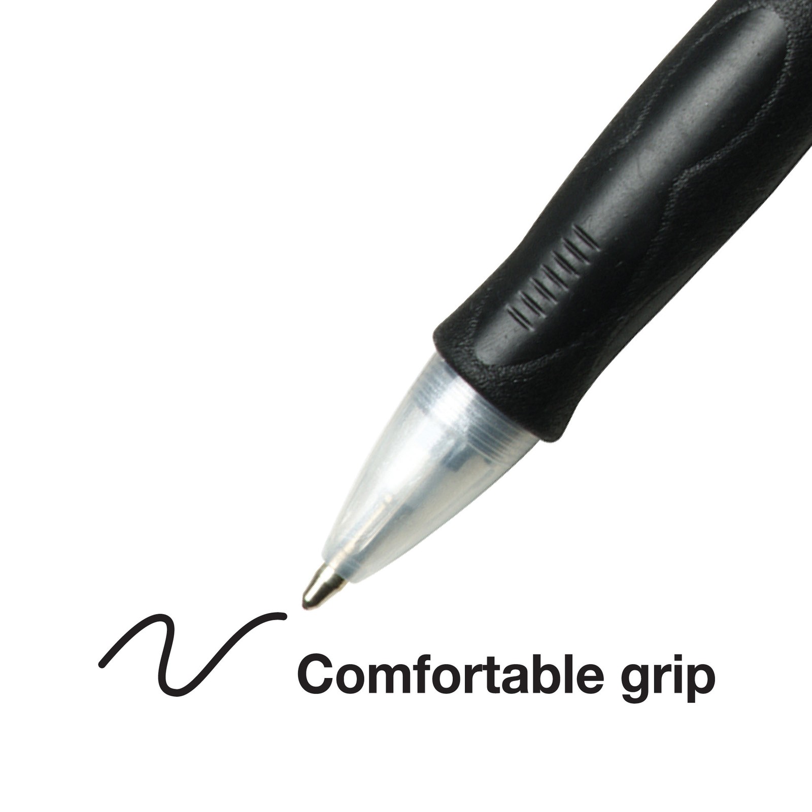 BIC Velocity Retractable Ballpoint Pens, Medium Point (1.0 mm), Black Ink,