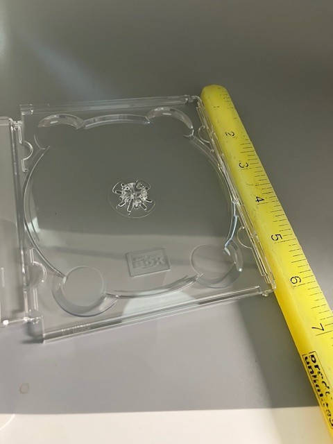 5 PCS ORIGINAL SUPER JEWEL BOX DVD AUDIO TRAY CLEAR, 22.T.A FREE SHIPPING