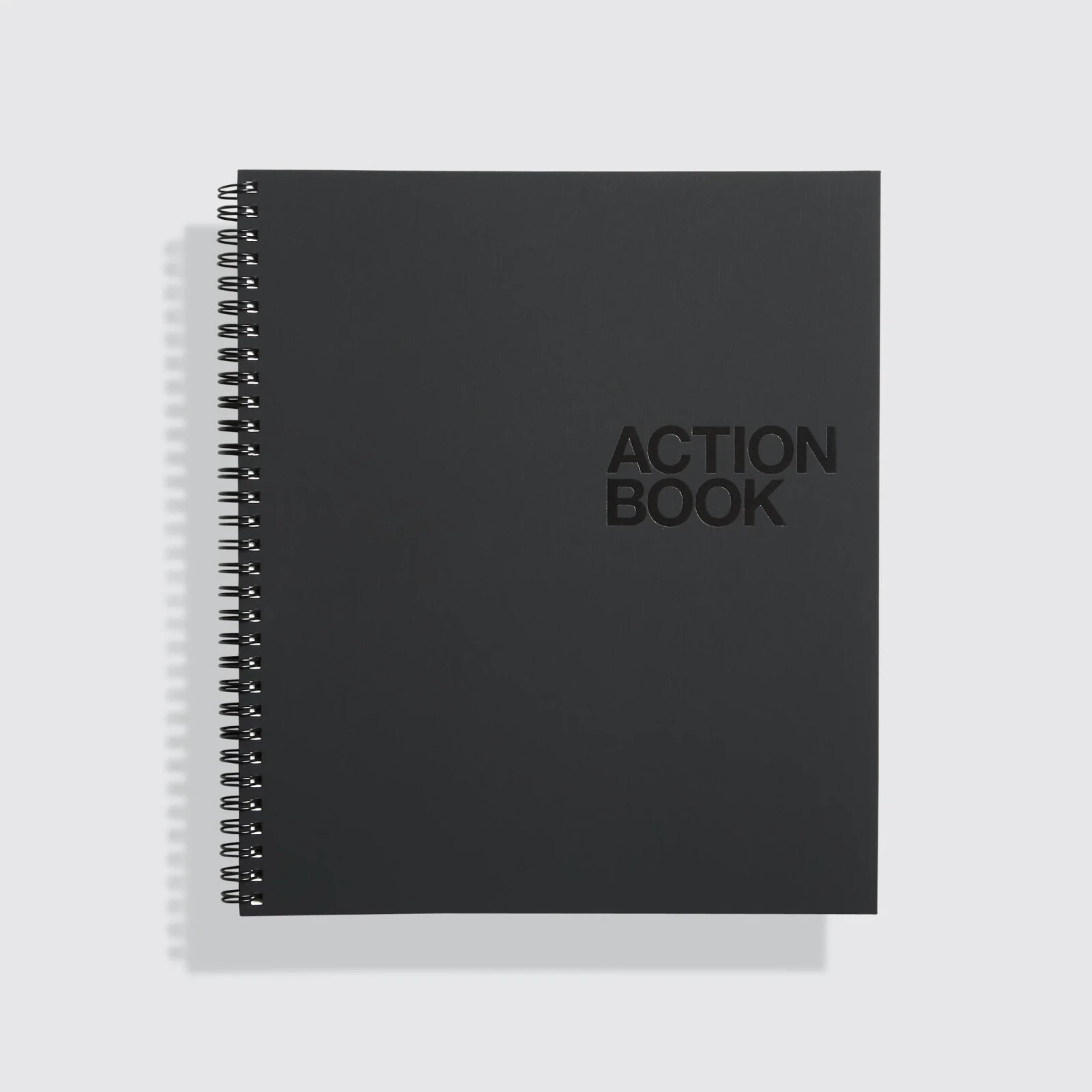 Brand New Sold Out Action Method “Action Book Grey” Note Book Journal 8.5″x10.5″