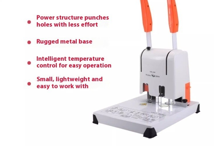 CD-310 Binding Machine for Financial Accounting Documents and Voucher Ledgers
