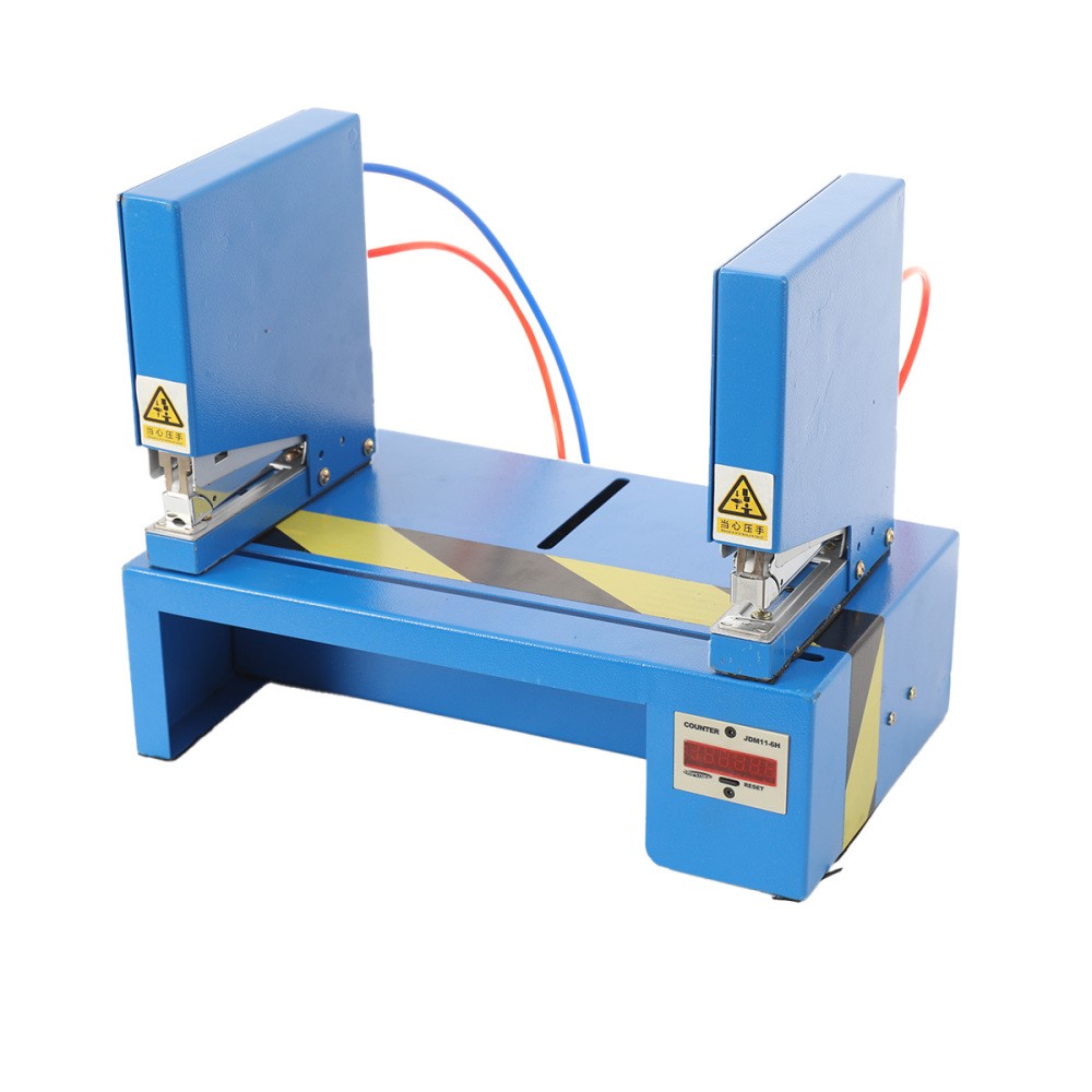 Dual Head Smart Pneumatic Stapler Electric Saddle Stapler Double Stapler Machine