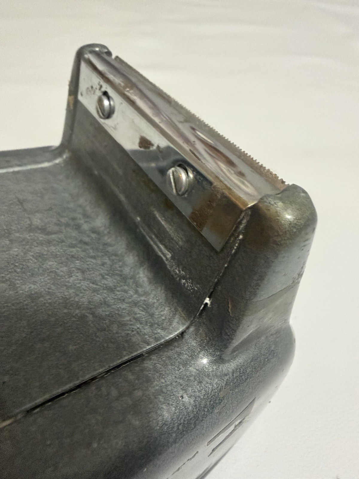 Vintage 3M Scotch C-22 Metal Dual Tape Dispenser Gray Mad Men Desk Read*