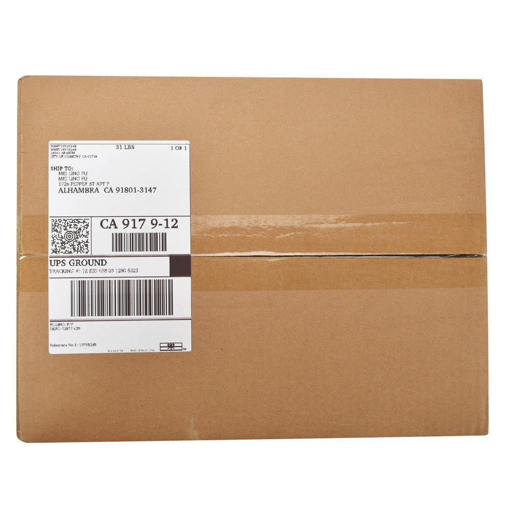 4×6 Fanfold Direct Shipping Thermal Labels Mailing Address Label for Zebra Rollo