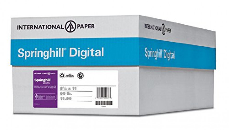 Springhill Digital Opaque Colors Cream, 60lb, Ledger, 11 x 17, 2,500 Sheets