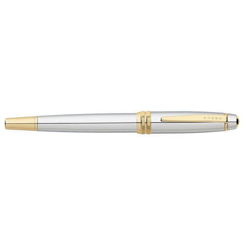 Cross Bailey Medalist Fountain Pen with Stainless Steel Medium Nib Click Off Cap