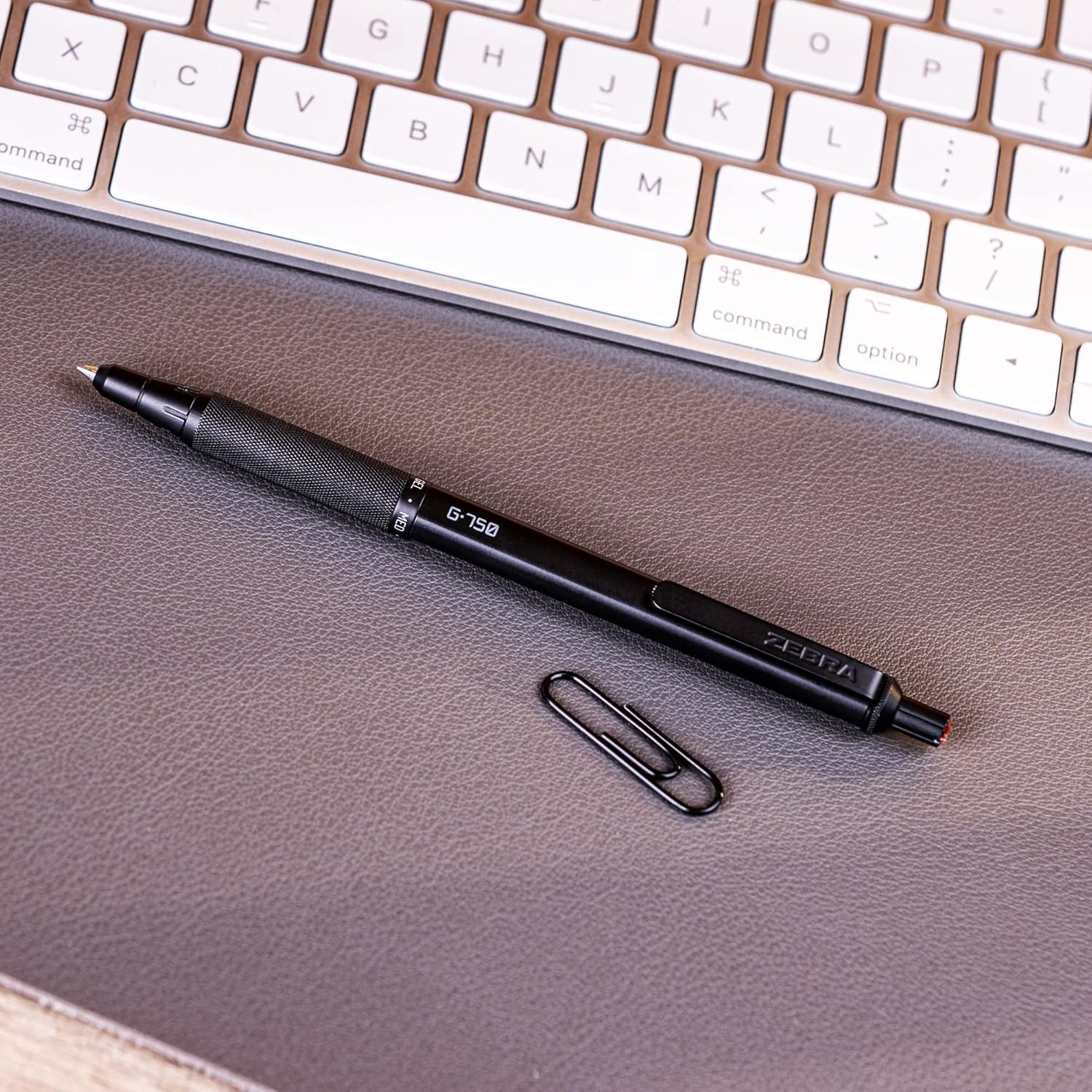 Premium Writing Set, G-750 and M-701 Retractable Gel Black Ink Pen/Pencil Set,