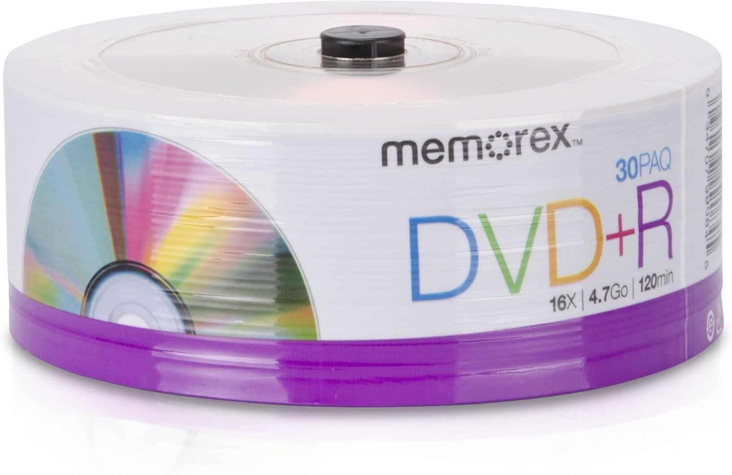 30 Memorex 32020030154 16X DVD+R 4.7GB Eco Spindle Base **1-3 DAYS