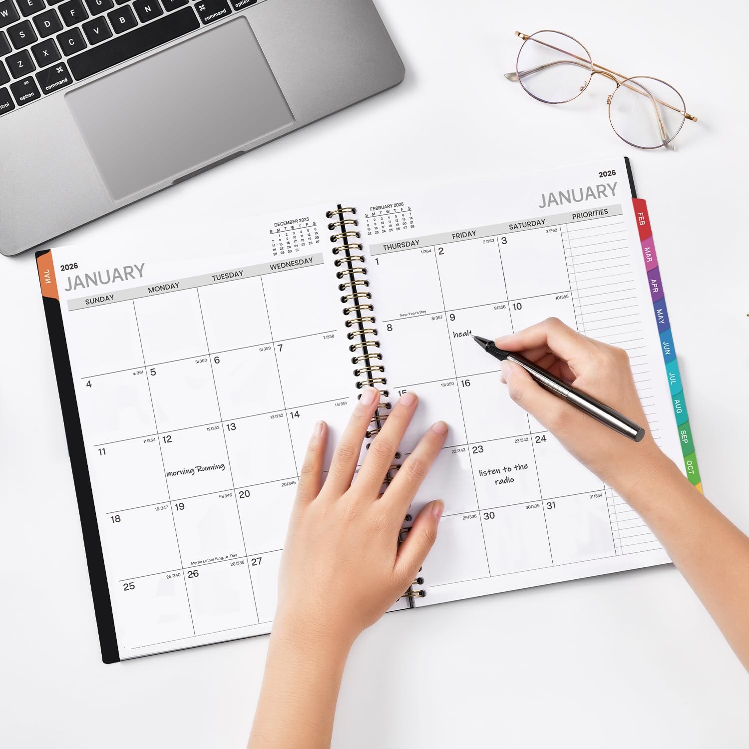 2026 Appointment Book/Planner – 2026 Planner Large 9″ x 11″, Jan 2026 – Dec 2026