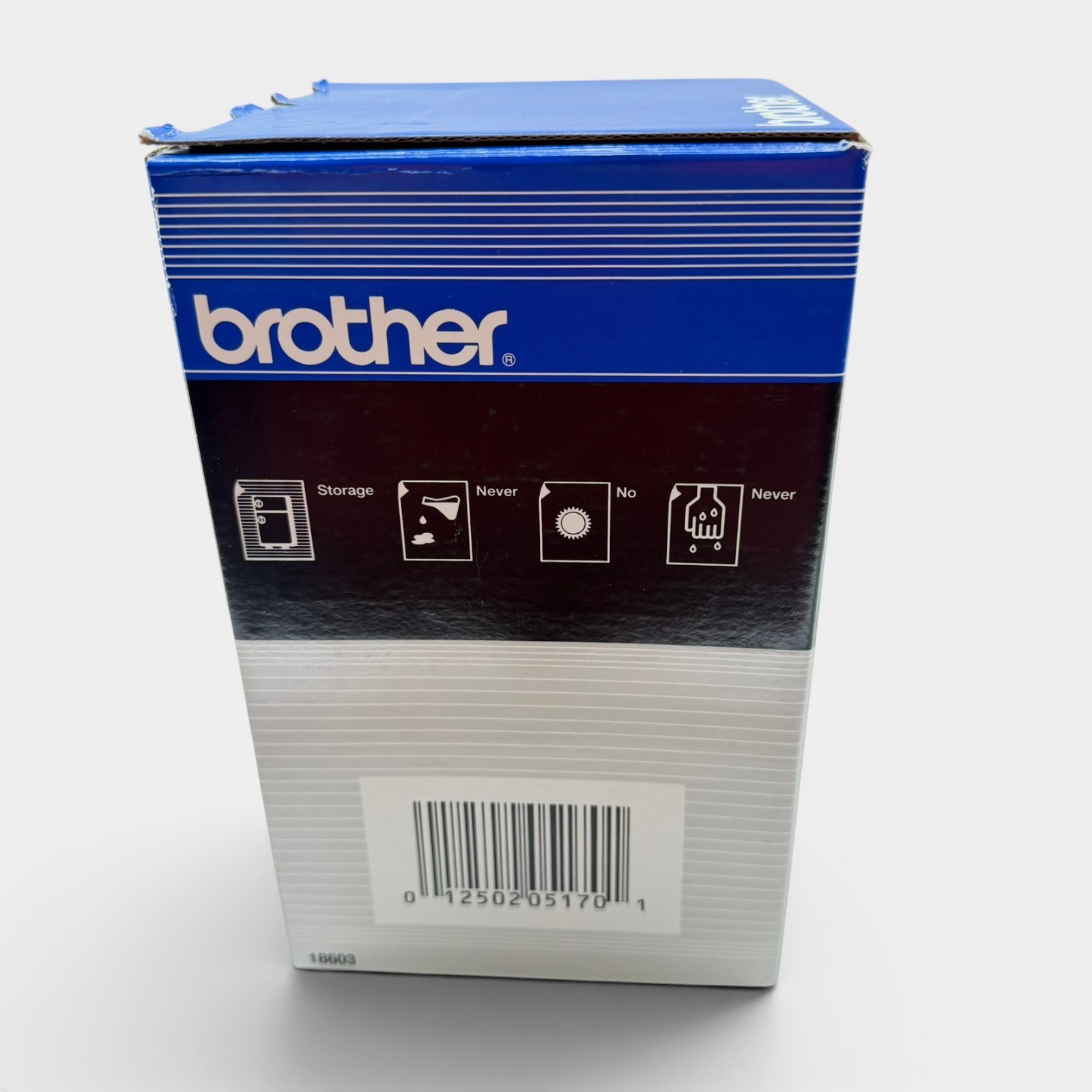 Brother Therma Plus Fax Paper 6840 6 Sealed Rolls 8.5″ X 98″ (1 in core) Black