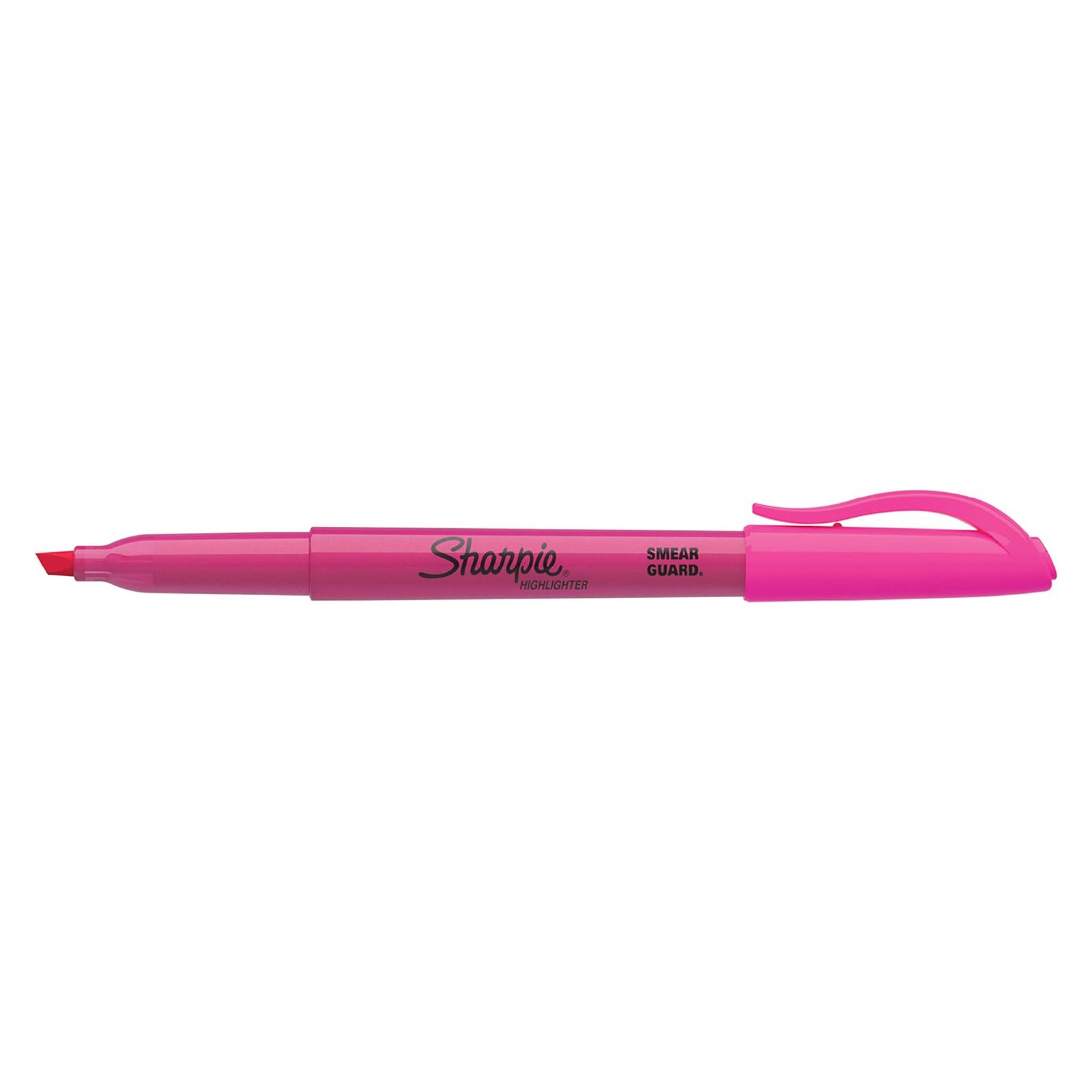 Sharpie Pocket Style Highlighter, Chisel Tip, Fluorescent Pink, 1-Count (Bulk)