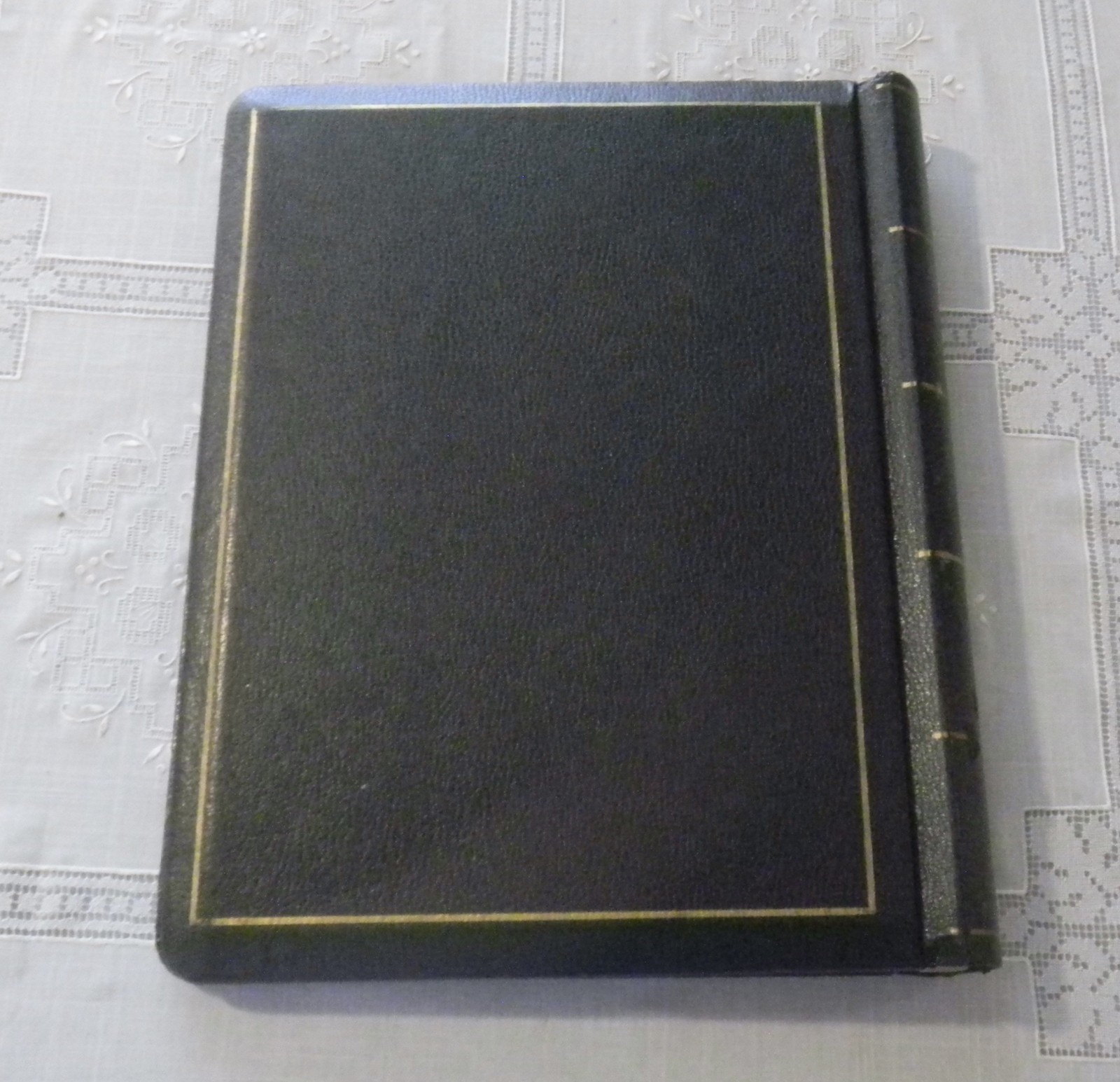 Vintage NATIONAL 98-731 “Minute Book” Binder Maroon Leatherette For 8.5 x 11 in