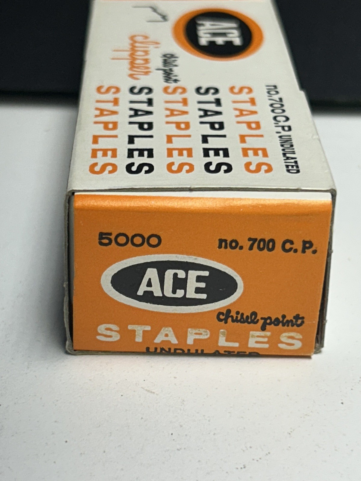 Ace Clipper Staples No 700 Undulated Original Box Brand New Full Box