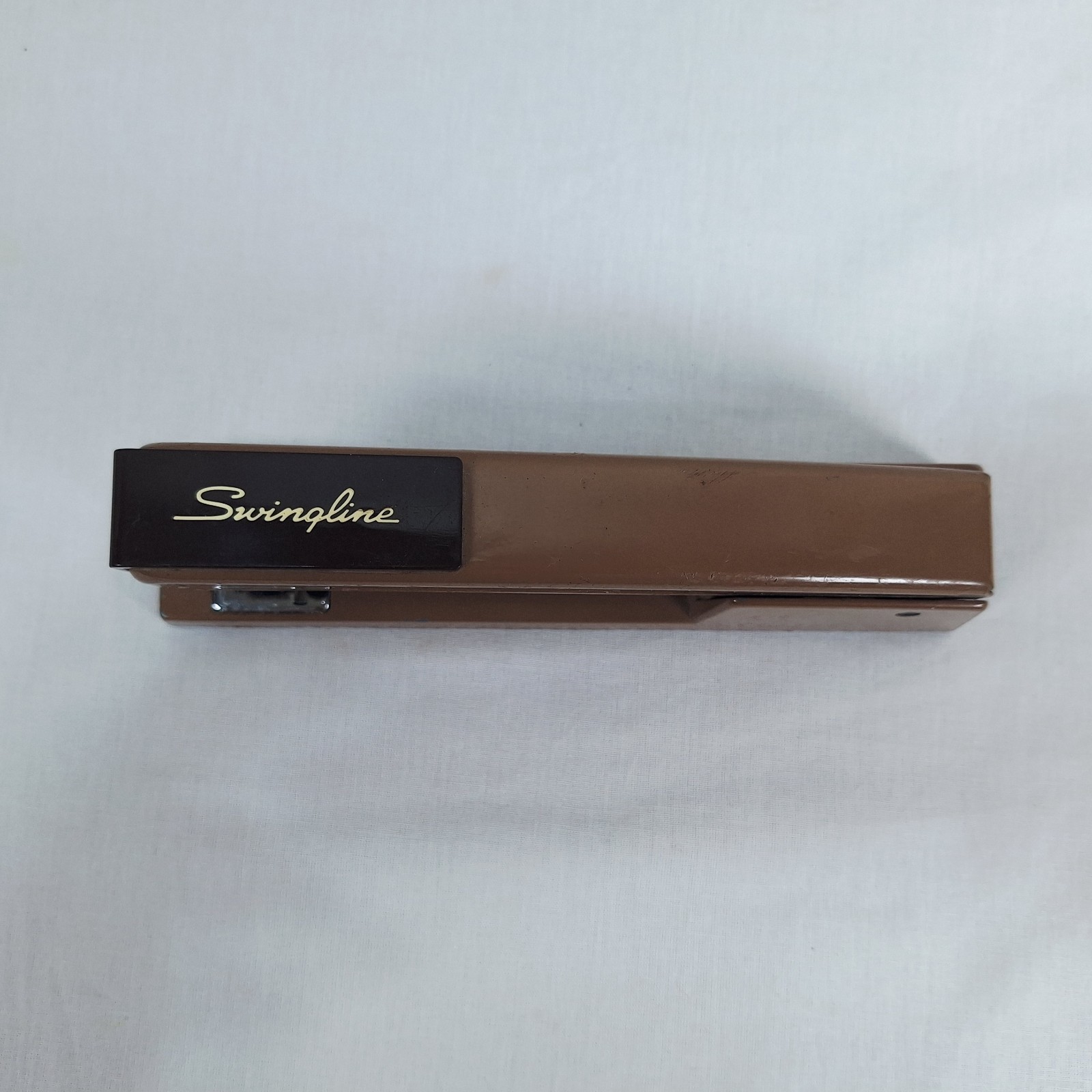 Swingline no. 747 Desk Top Stapler Brown Color with State Farm Insurance Logo