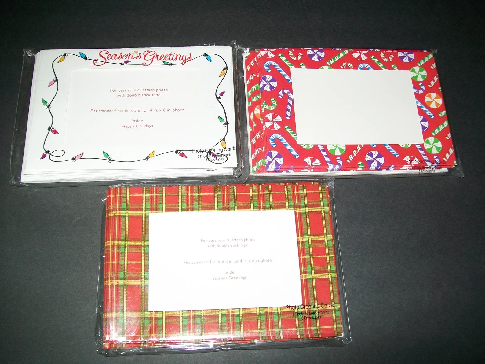 Studio 18 Christmas Photo Greeting Cards w/ Envelopes Christmas Holiday Cards