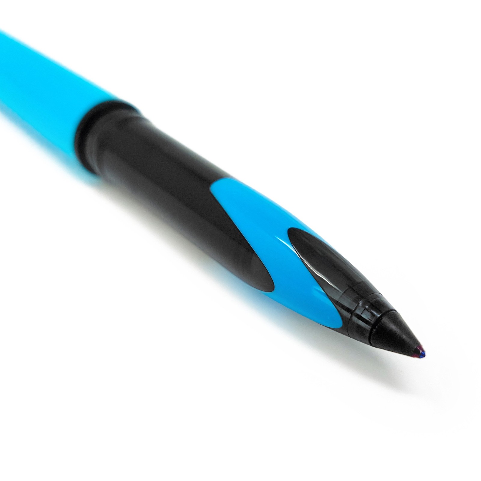 Uni-Ball AIR Micro – 0.5mm Fine Rollerball – Blue Ink – Assorted Barrels – 5 …