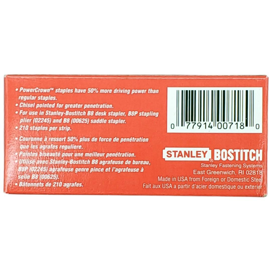 Stanley Bostitch B8 Staples 5,000 Power crown staples
