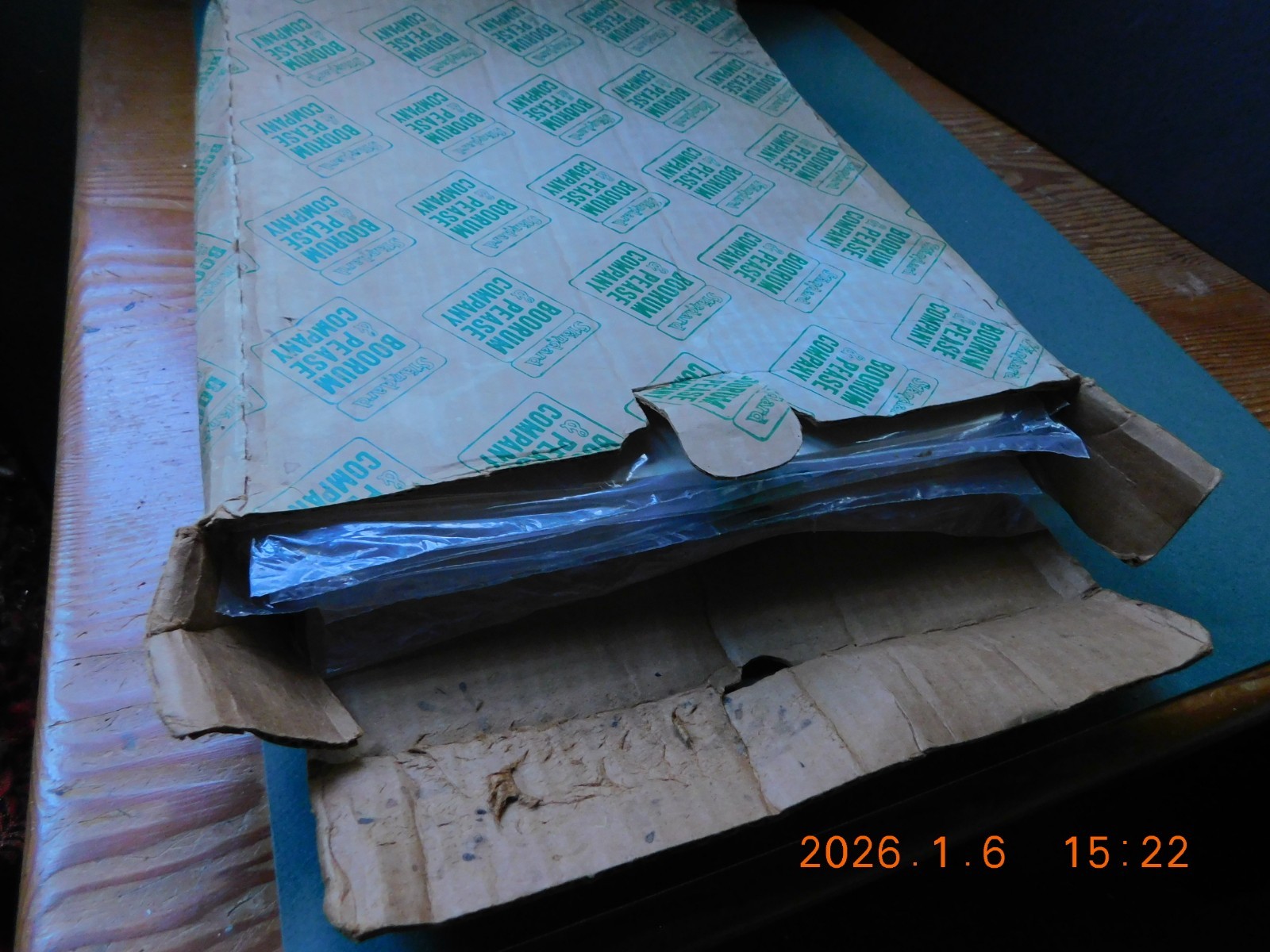 Vintage box of 16 pcks. Boorum & Pease Mylar-reinforced ring dividers with tabs