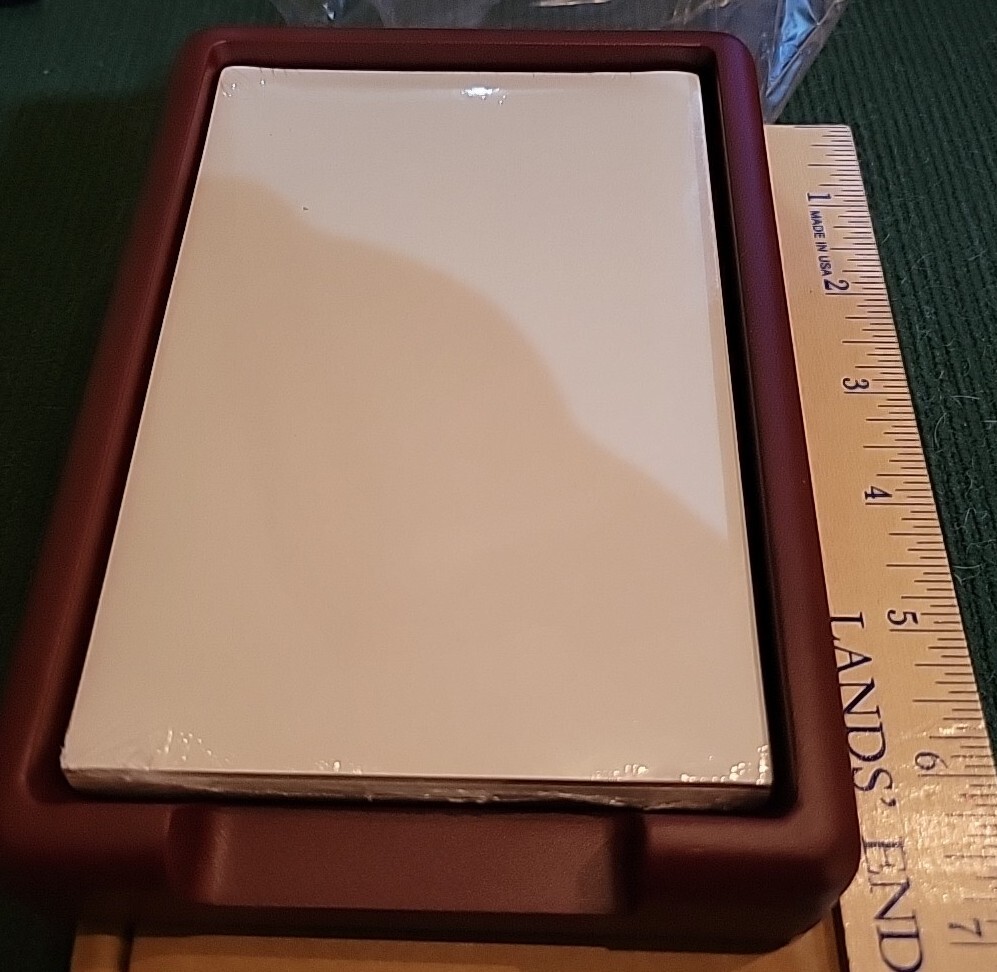 Tenex 4″ x 6″ Burgundy 300 Class Memo Holder (Scratch Pad) 17085 Brand New