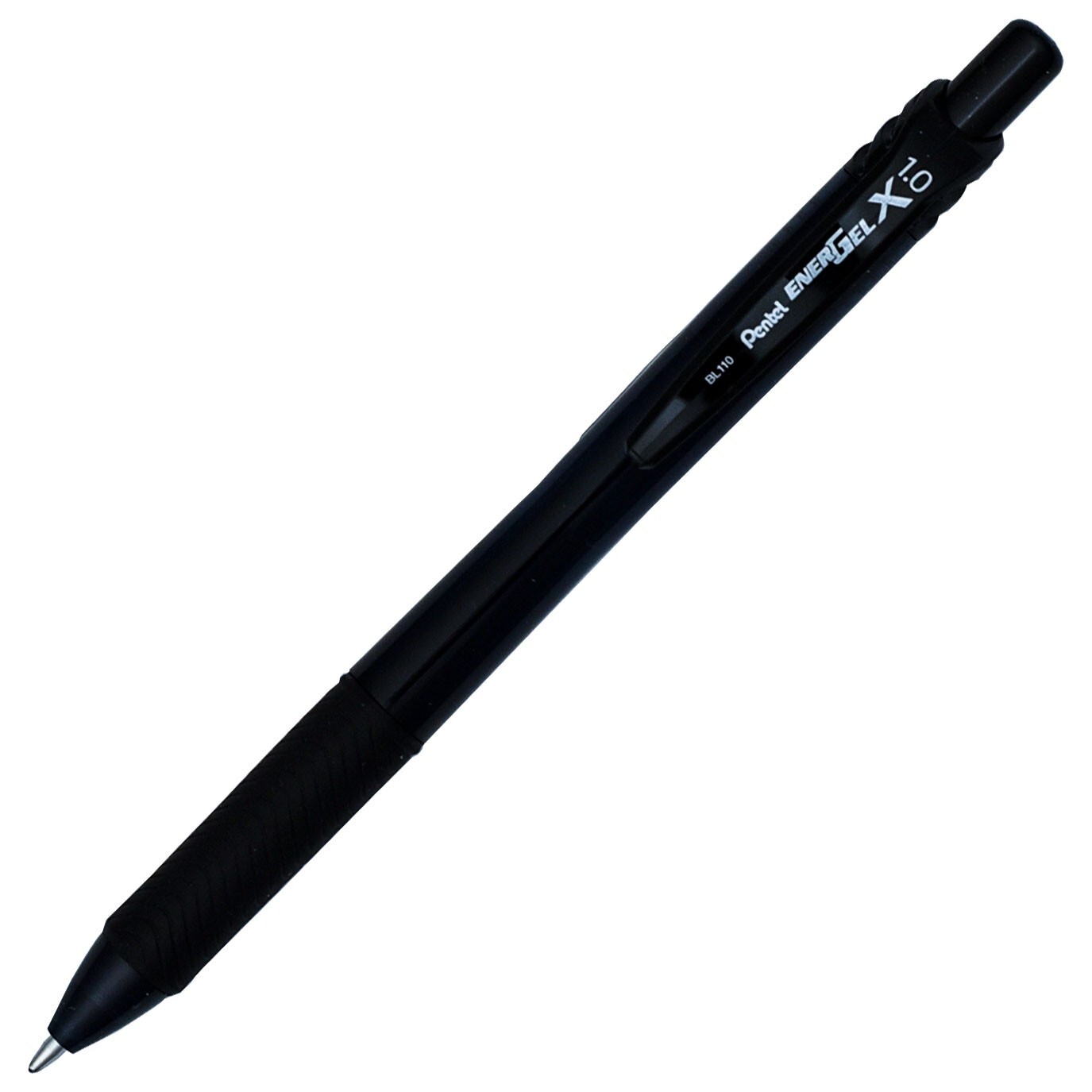 Pentel EnerGel BL110 1.0mm Bold, Black Gel Ink, 3 Pens with 6 LR10-A Refills