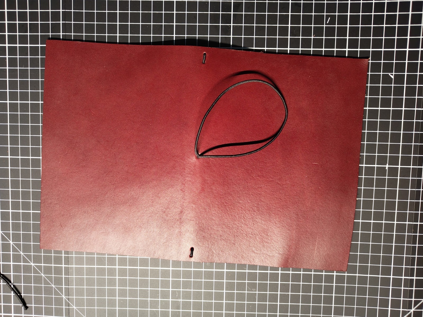 Burgundy Leather Planner Or Notebook Cover B6 Slim Bridle English Leather
