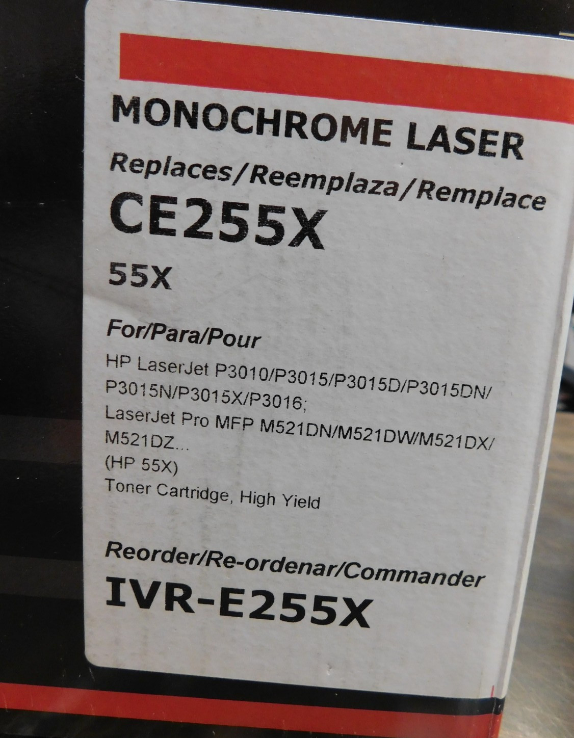 Innovera E255X Remanufactured Ce255x High-Yield Toner – Black New