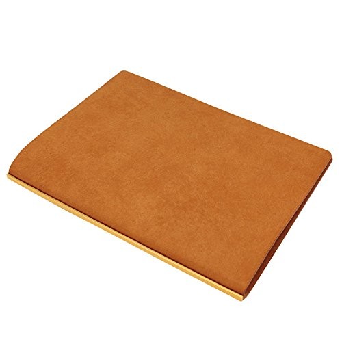 DESIGNPHIL A5 Plotter in Beige Ebro Leather Binder with 11mm Rings