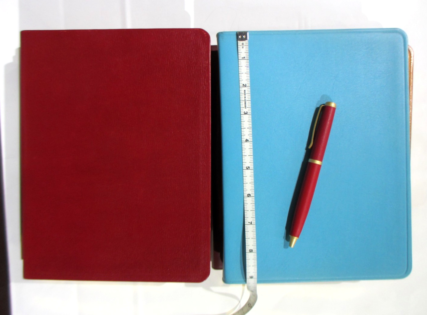 Graphic Image 9″ Journal Notebook Leather Soft Cover 224 UNLINED Pages BLUE