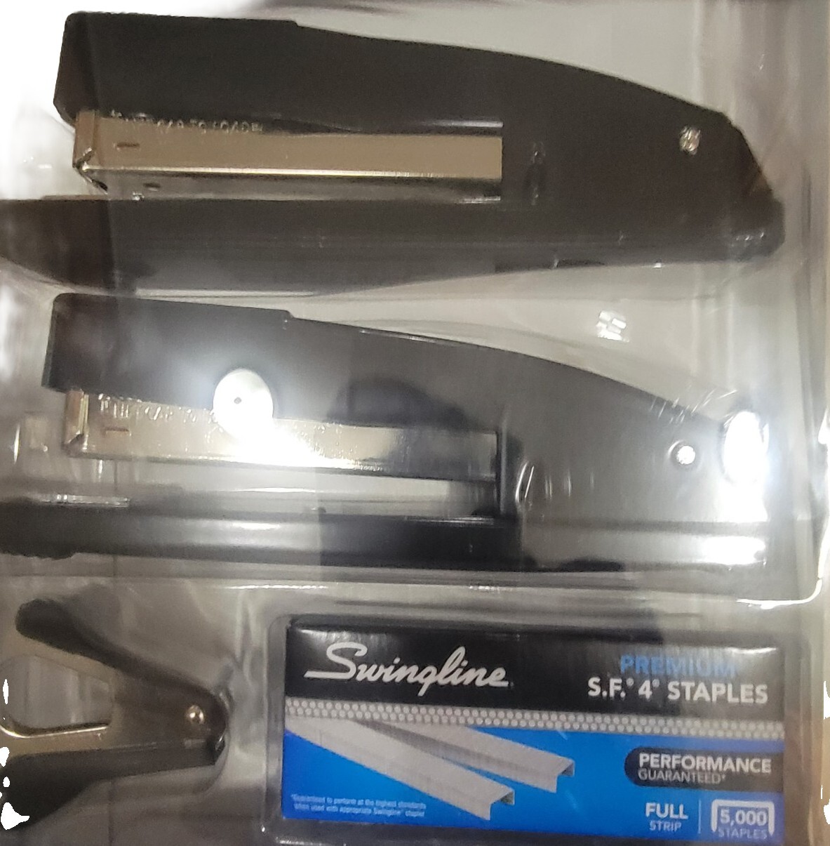 Swingline Commercial Stapler 4 in 1 Set New. 2 Staplers, Staples, Staple Remover