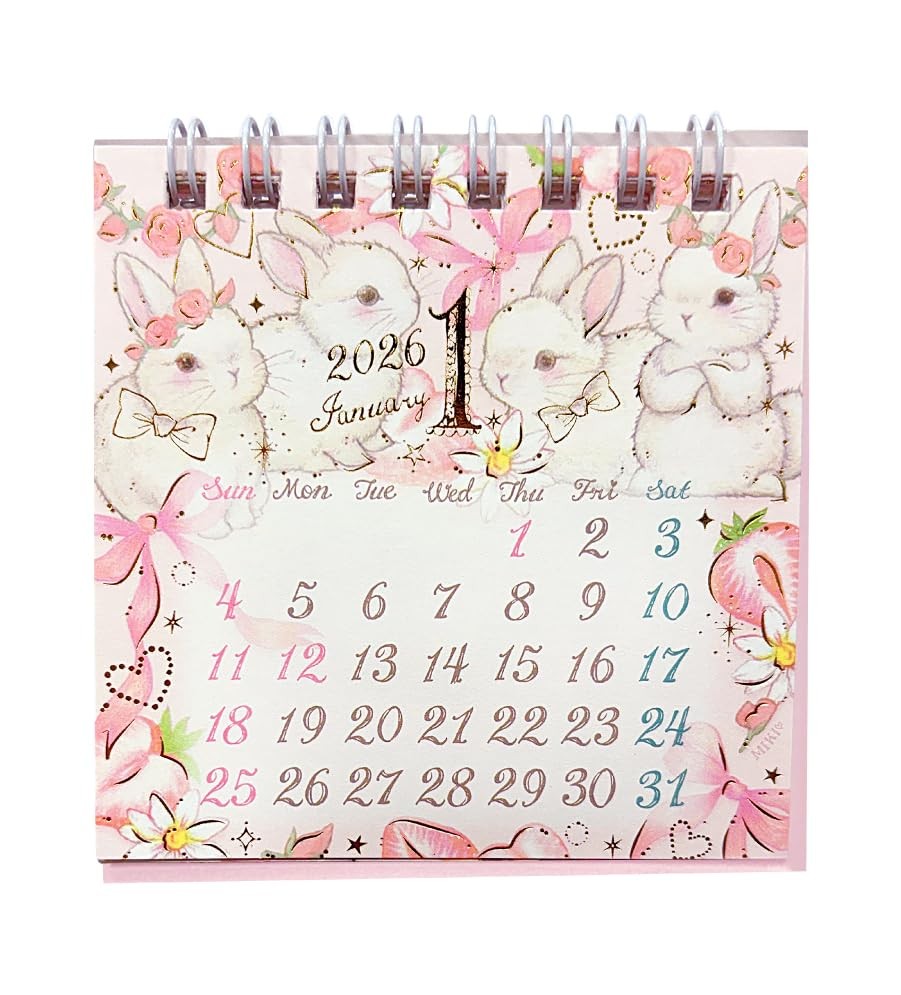 Miki Takei 2026 Desk Calendar Mini CL95696