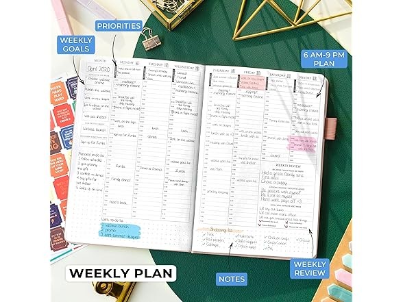 Legend Planner Hourly Schedule Planner & Organizer