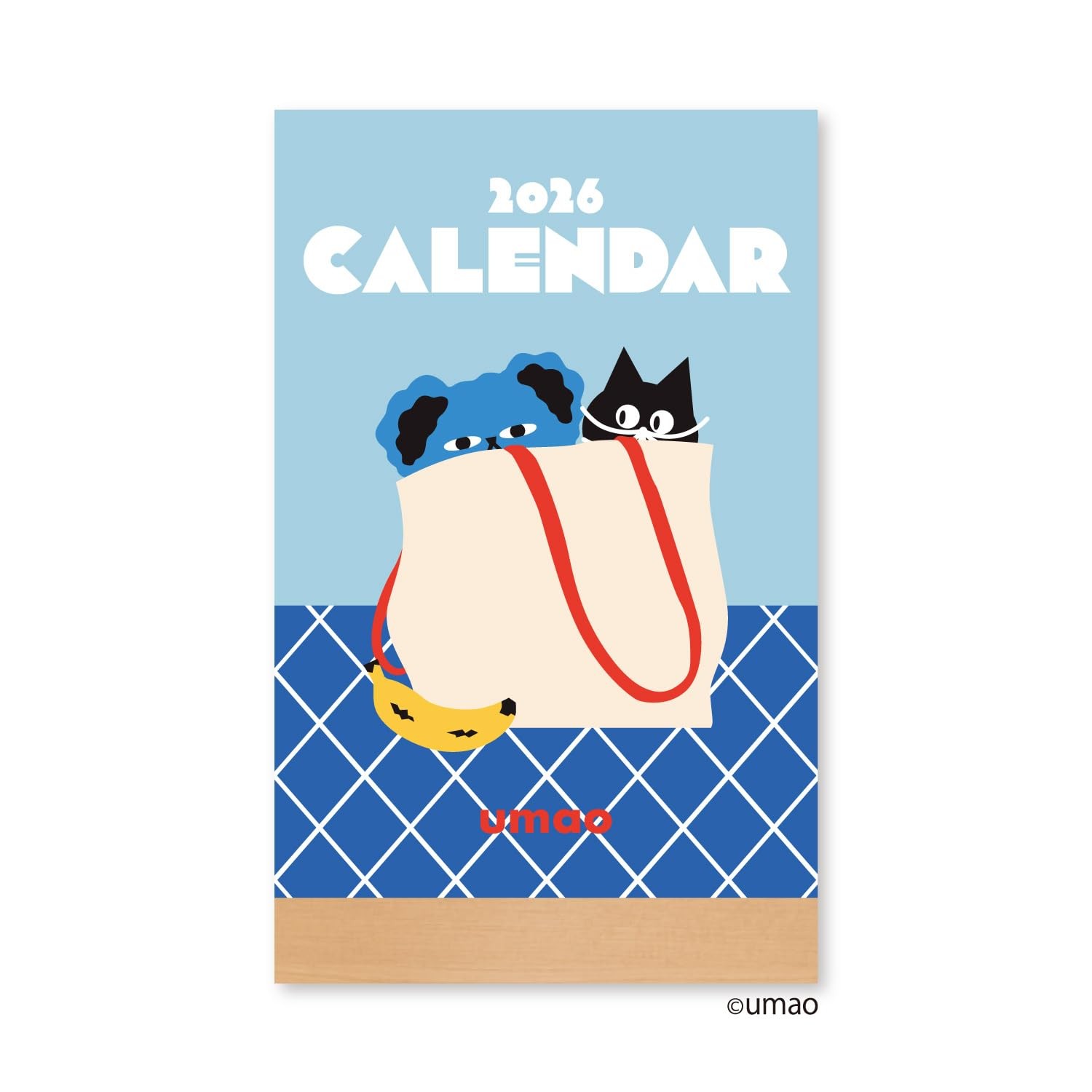 2026 Calendar, Desktop, Umao, NK4230